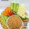 Crushed Feroniella lucida with Smoked Catfish  - បុកក្រសាំង ត្រីឆ្អើរអណ្តែង