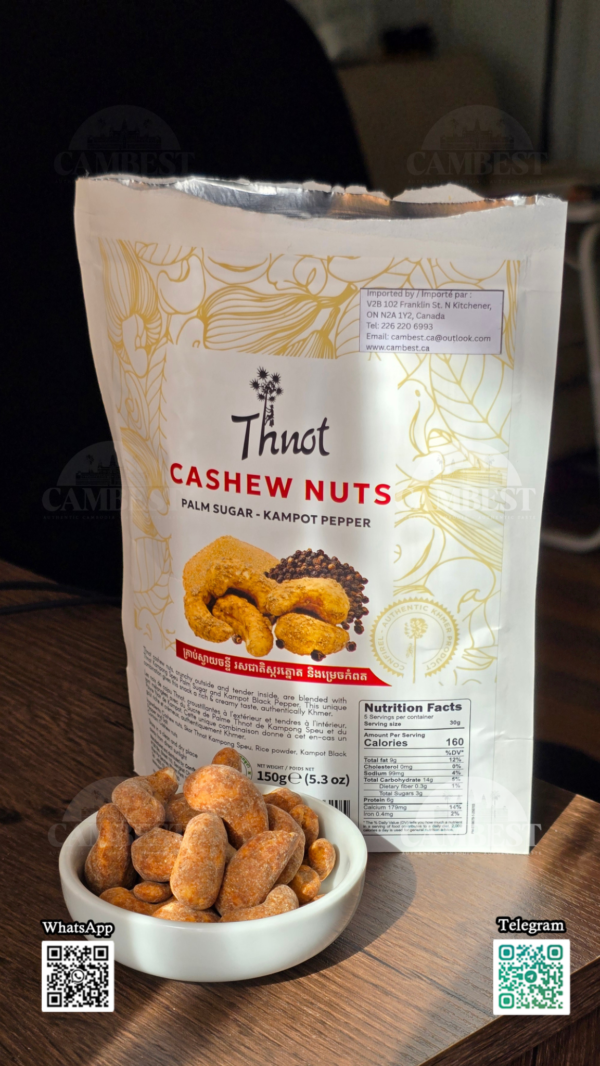 Thnot Cashew Nuts Palm Sugar-Kampot Pepper